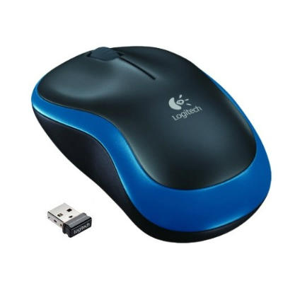 MOUSE WIRELESS M185 BLU OPTICAL USB